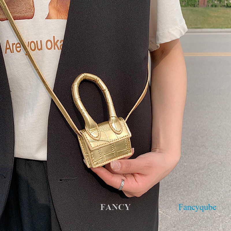 Túi Đeo Chéo Mini Hình Vuông Thời Trang Dành Cho Nữ