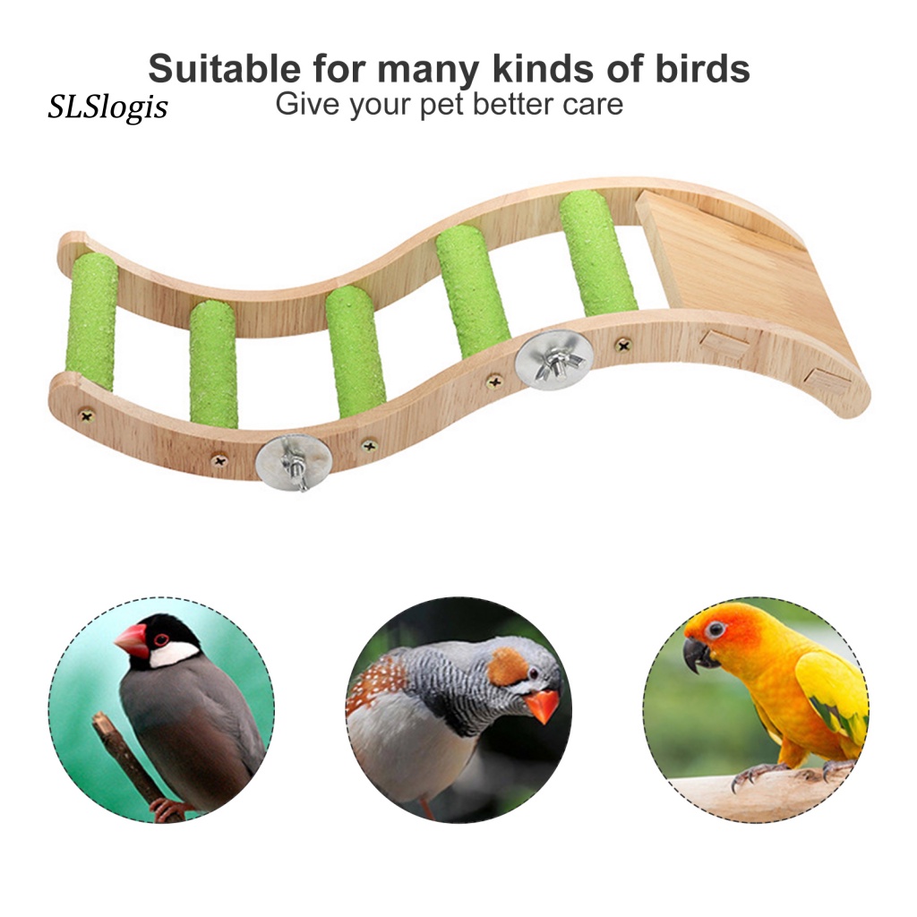 Đồ Chơi Cầu Thang Leo Trèo Vui Nhộn Cho Chim Vẹt