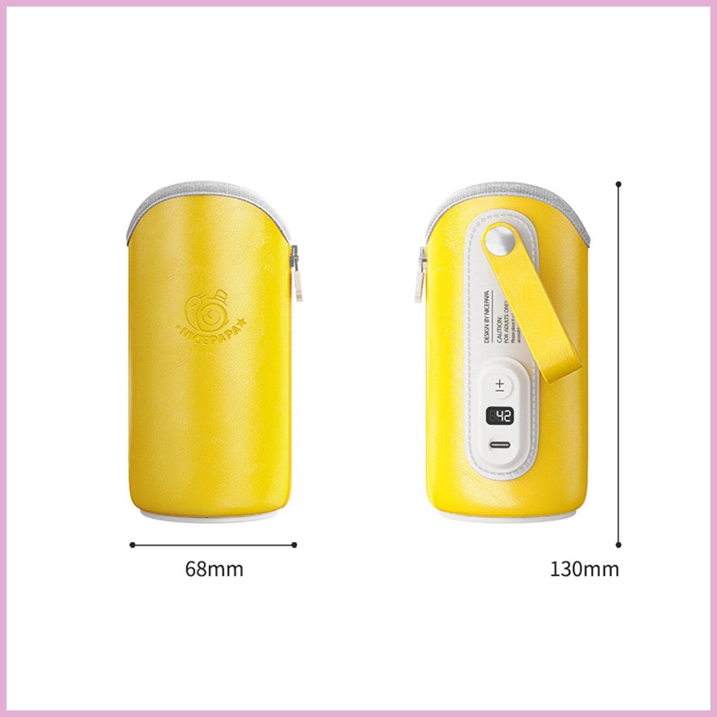 Máy Hâm Nóng Bình Sữa Cho Bé Có Thể Sạc Lại Bằng Cổng USB