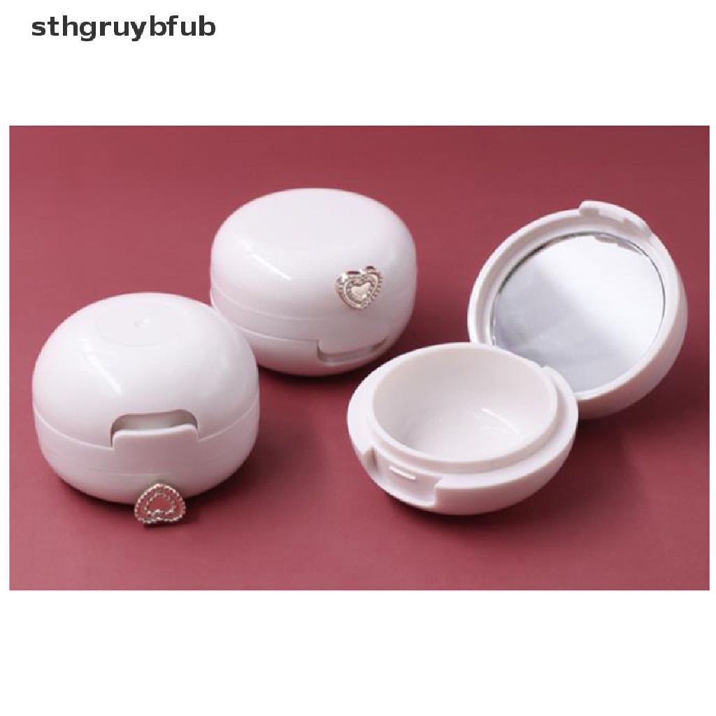 1 Hũ Son Dưỡng Môi 20g Màu Trắng Kèm Cọ Tiện Dụng
