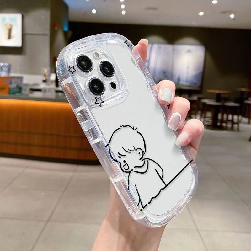 ✅Ốp Điện Thoại Mềm Trong Suốt Chống Sốc Cho Apple Iphone14 / 12 713 xr11 8p TDQ1