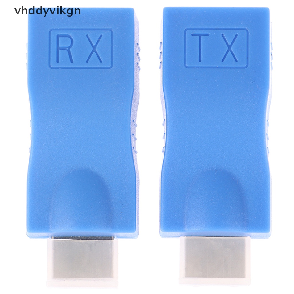 Set 2 Bộ Nối Dài Dây Cáp Mạng LAN 1080P HDMI Sang RJ45 6