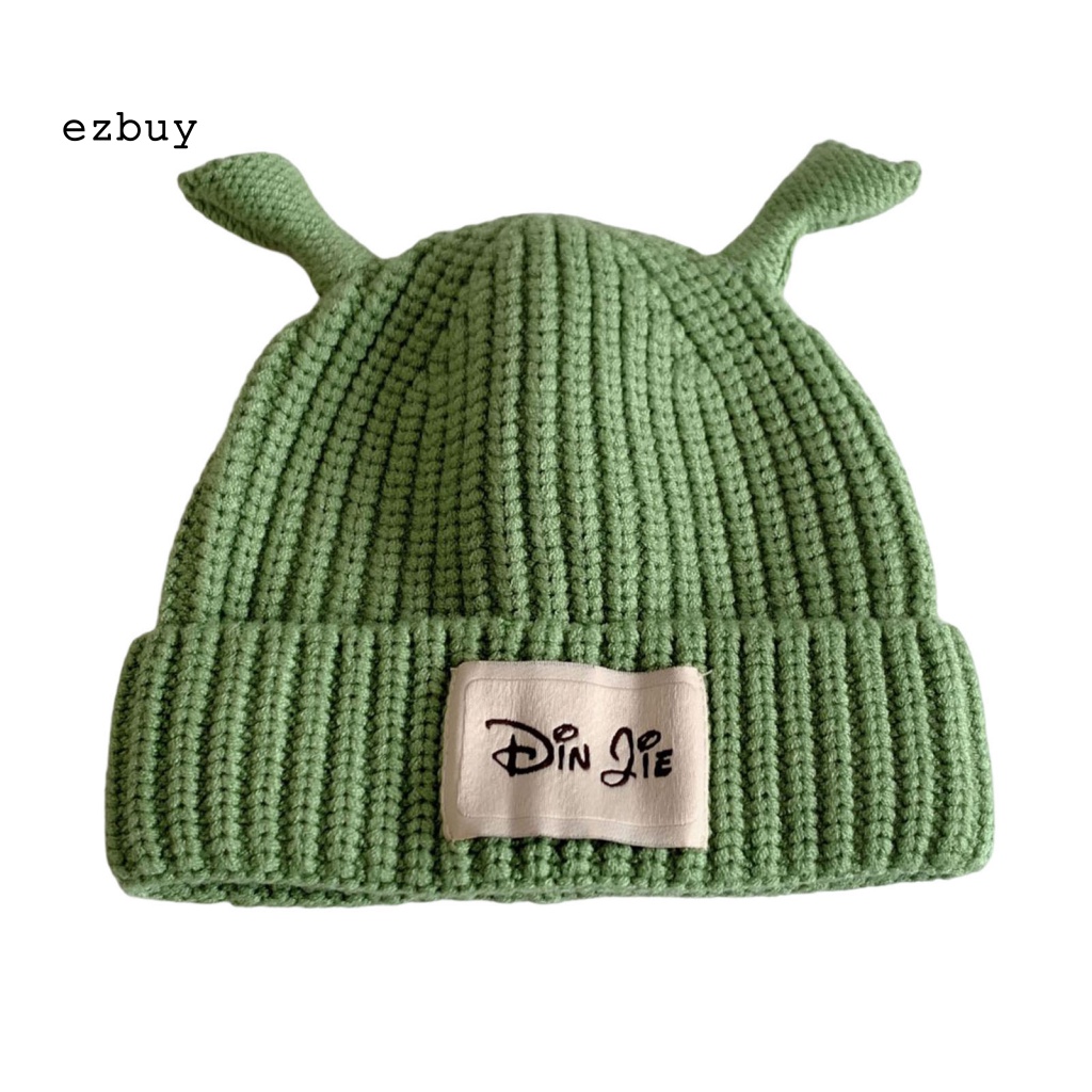 [EY] Mũ Beanie Đan Sợi Nhiều Màu Sắc Ấm Áp Tối Giản Thoáng Khí Ấm Áp Hợp Thời Trang Dành Cho Trẻ Sơ Sinh Đi Ra Ngoài