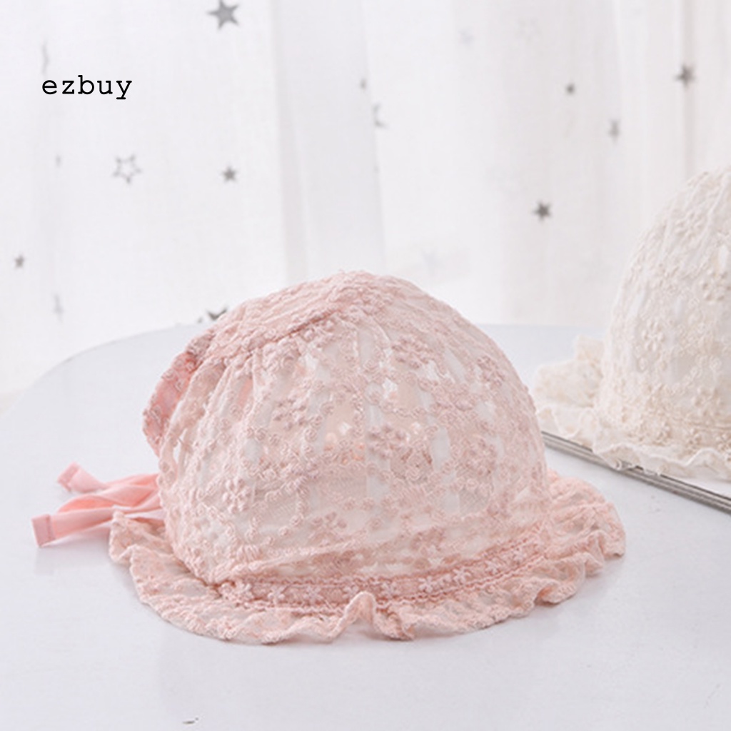 Mũ Lưới Thoáng Khí In Họa Tiết Hoa Xinh Xắn Thời Trang Mùa Hè Cho Bé