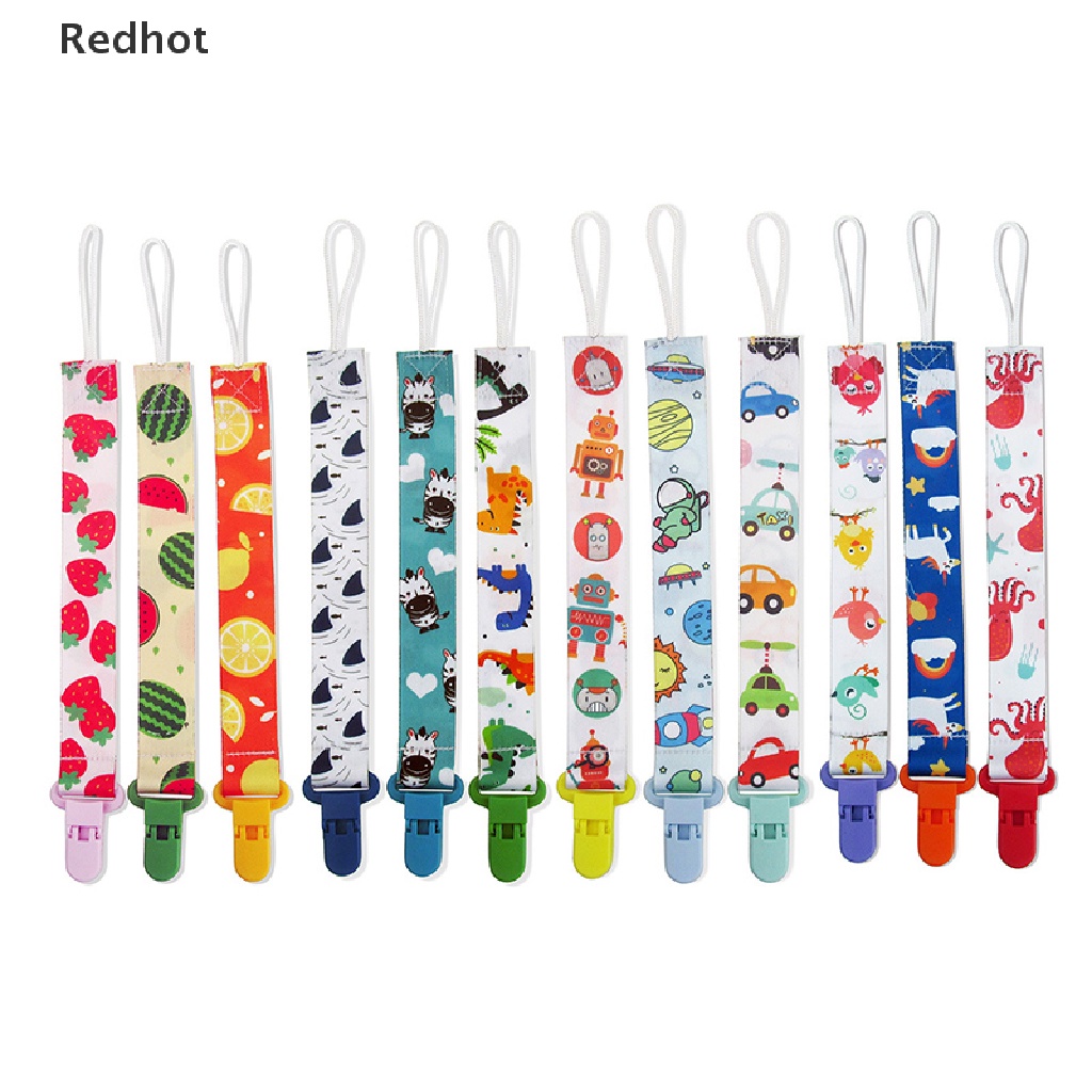 Bộ 3 Dây Đeo Núm Vú Giả Họa Tiết Hoạt Hình Cho Bé