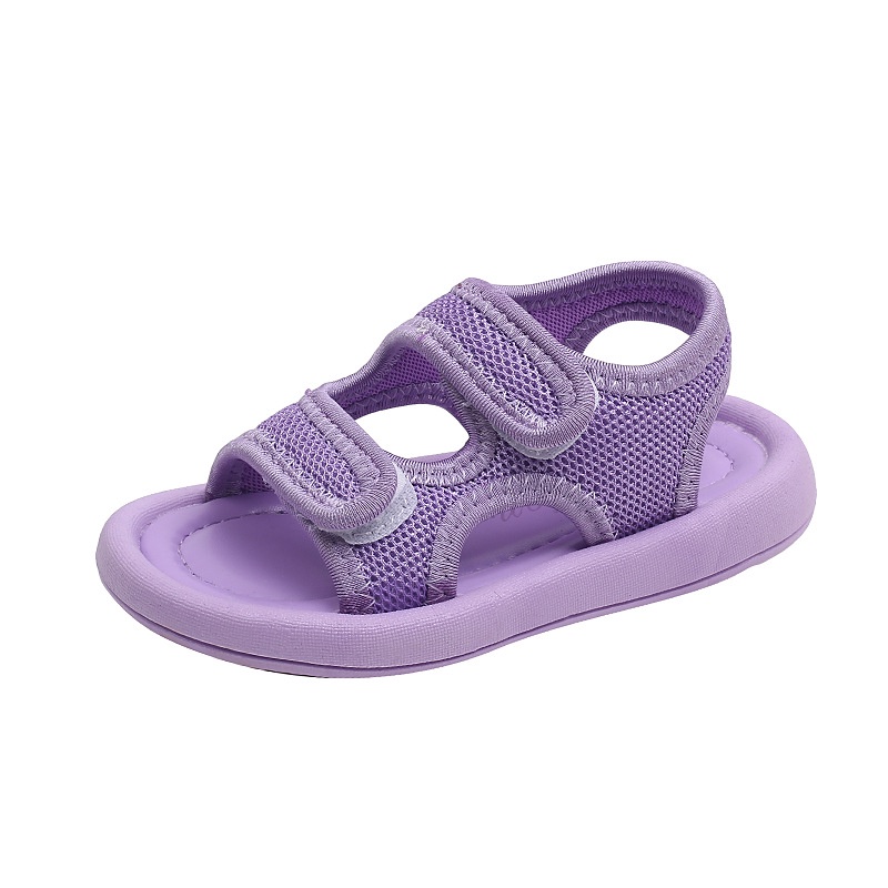 Xăng đan Đế Mềm Chống Trượt Có Thể Điều Chỉnh Phong Cách Hàn Quốc Cho Bé Trai / Gái