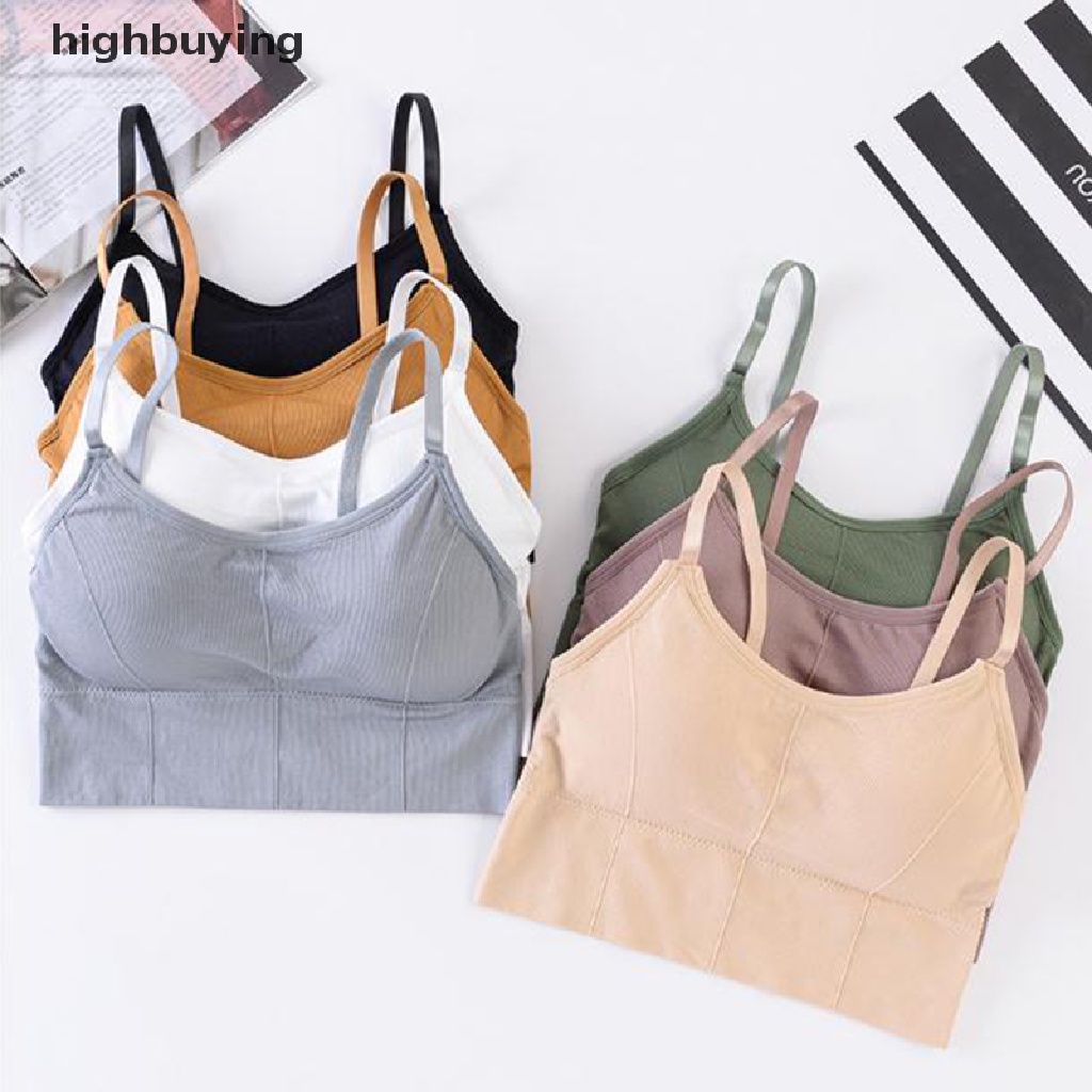 Áo Lửng Hai Dây Có Mút Đệm Quyến Rũ Dành Cho Nữ