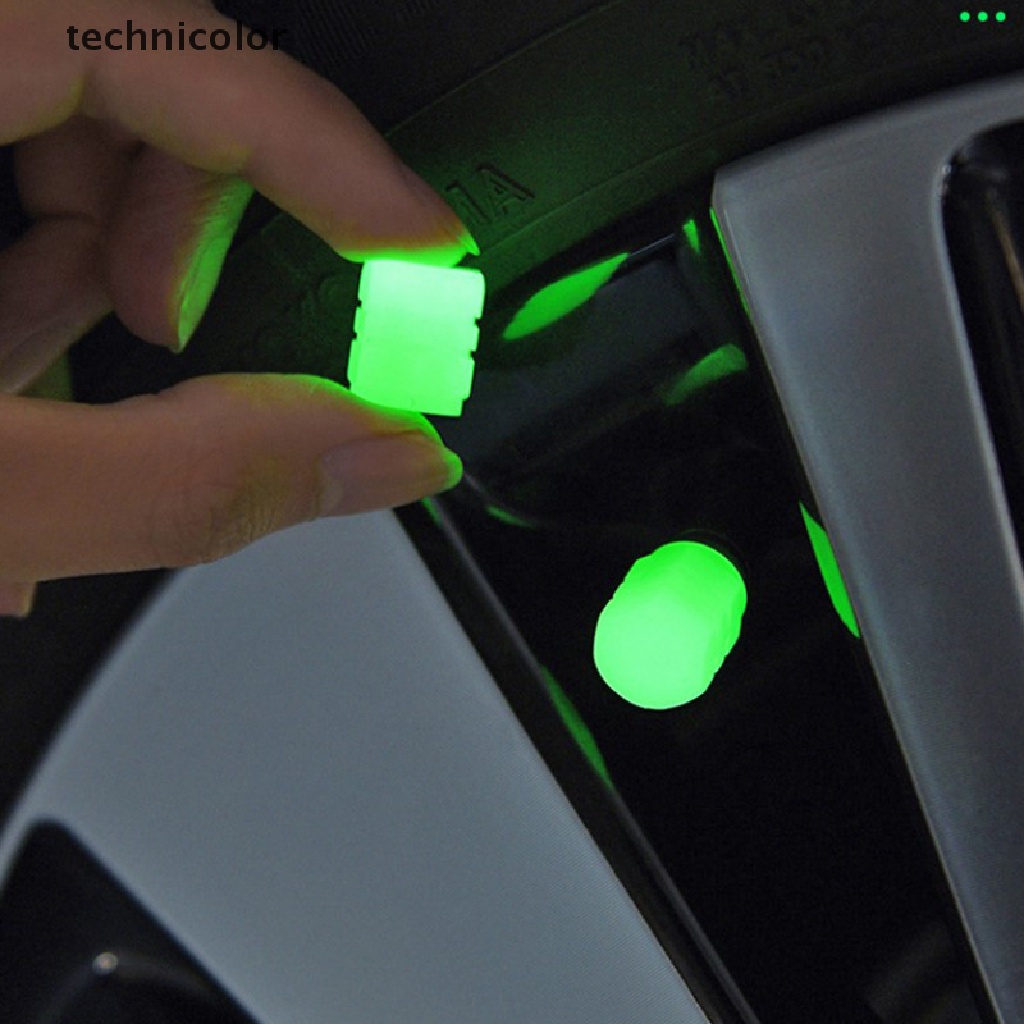 Nắp Van Bánh Xe Phát Sáng Chống Bụi Thông Dụng