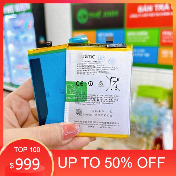 Pin Realme C17 / Realme V3 / Realme Q3i / BLP803 ( Zin hãng ) hàng như hình.
