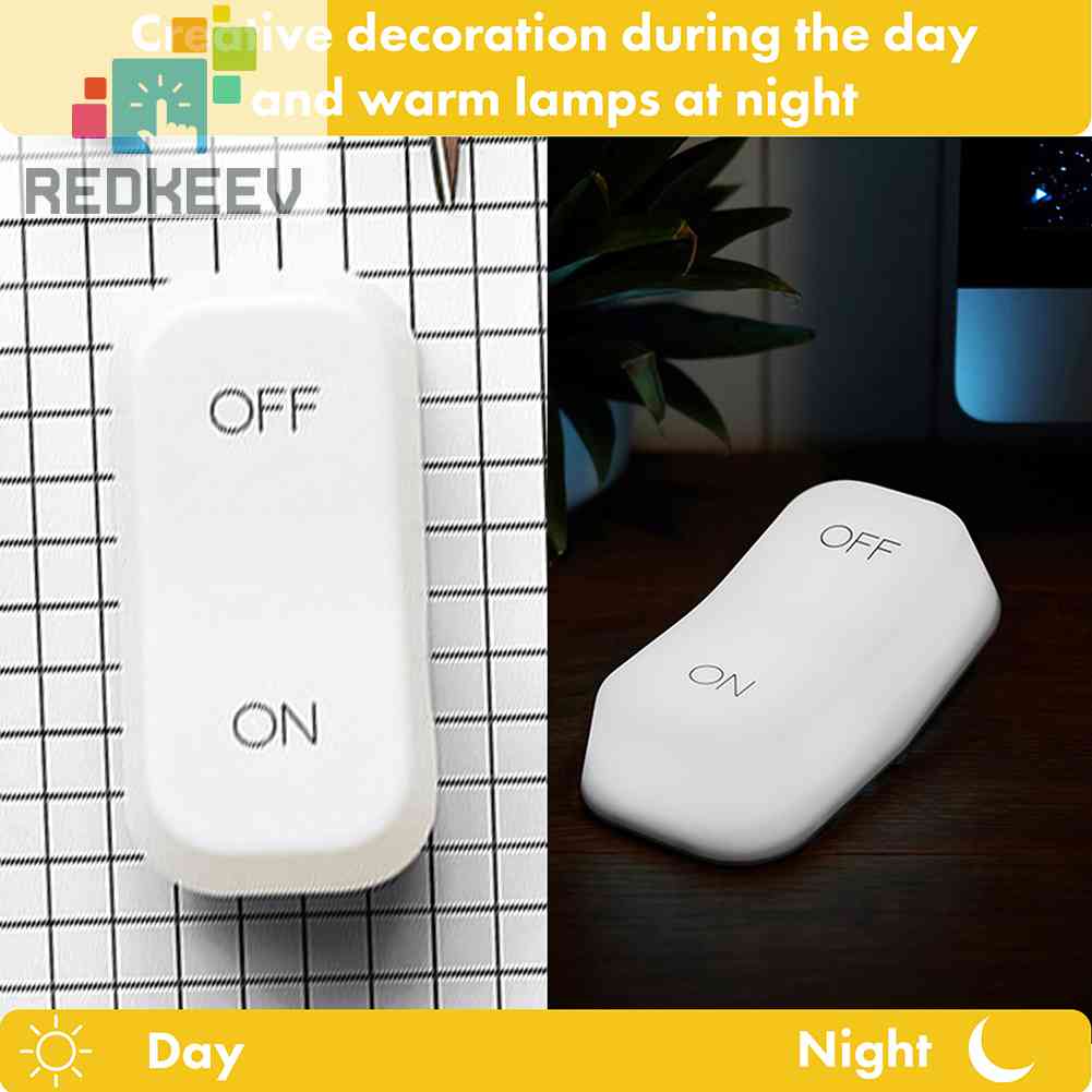 Đèn LED Cảm Biến Mini Có Thể Sạc Lại Bằng Cổng USB Để Trang Trí