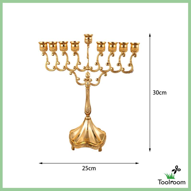 Set 9 Nhánh Giá Đỡ Nến Trang Trí Tiệc Cưới