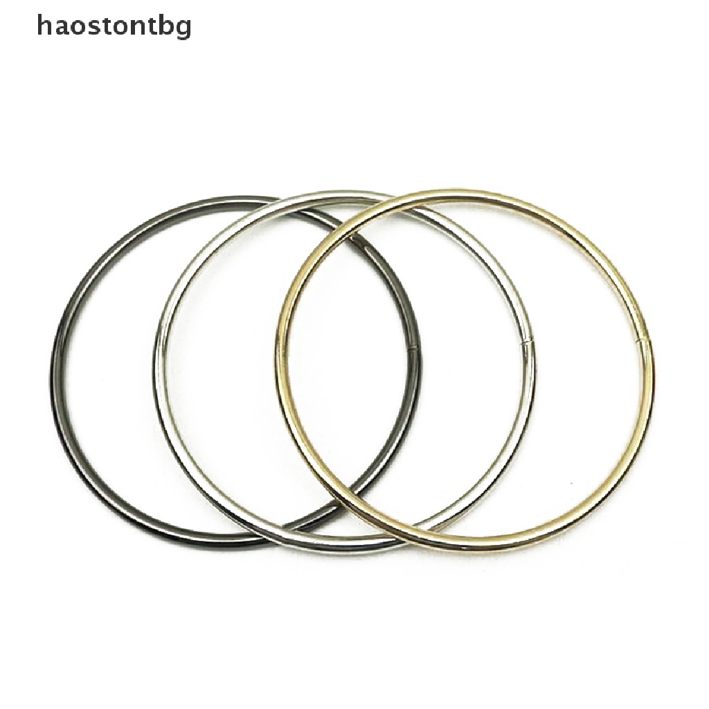 Haostontbg Tay Cầm Túi Xách Hình Chữ D Bằng Kim Loại Sáng Tạo DIY