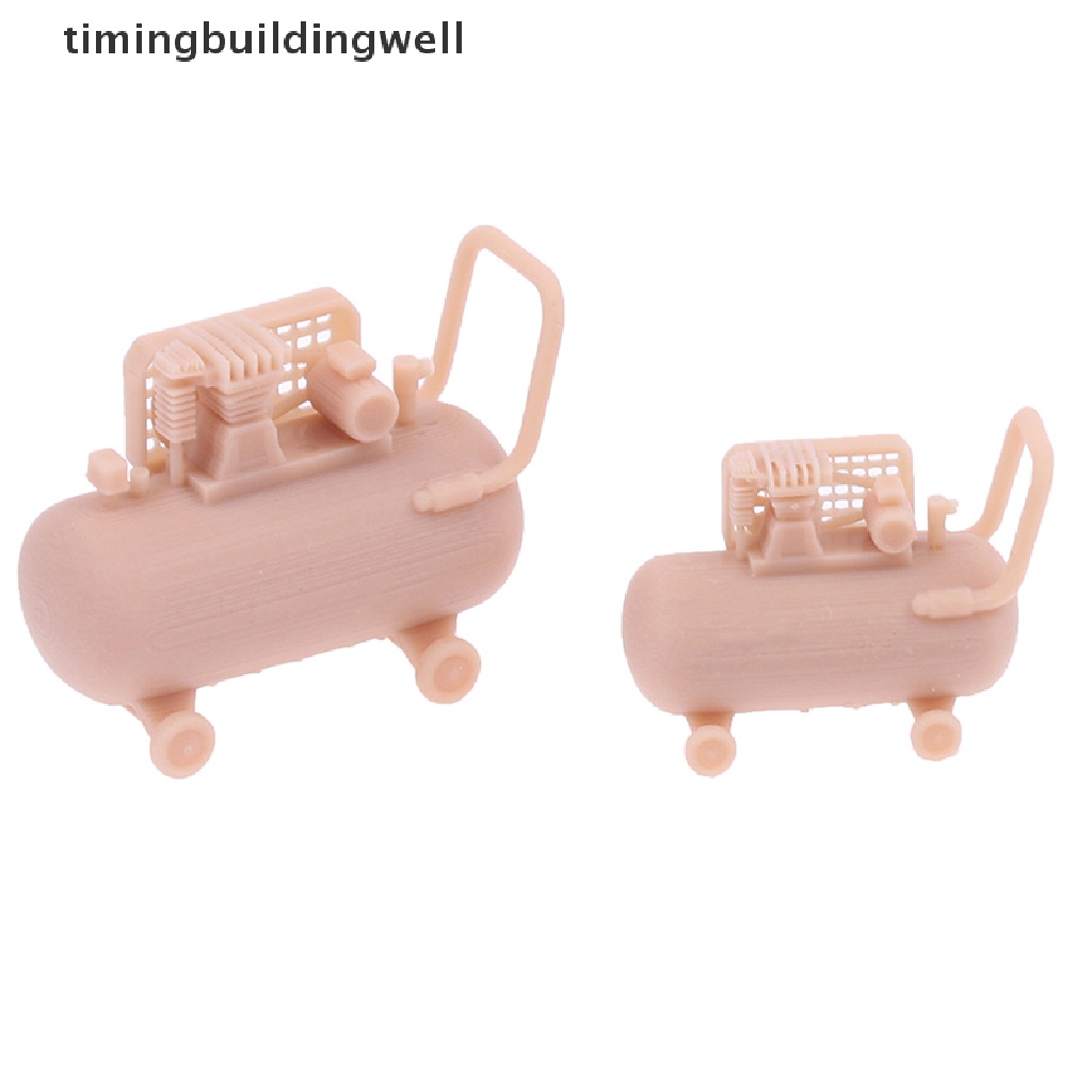 Mô Hình Máy Nén Khí Di Động Không Màu Bằng Nhựa Resin 1 / 64