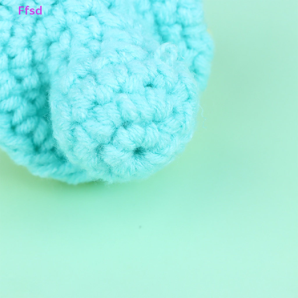 1 Móc Khóa Hình Cây Nấm Đan Len Dễ Thương Thời Trang