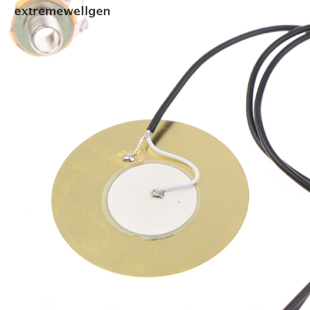 Bộ Khuếch Đại Âm Thanh Piezo Với Giắc Cắm Đầu Ra 6.35MM Chuyên Dụng Cho Đàn Guitar