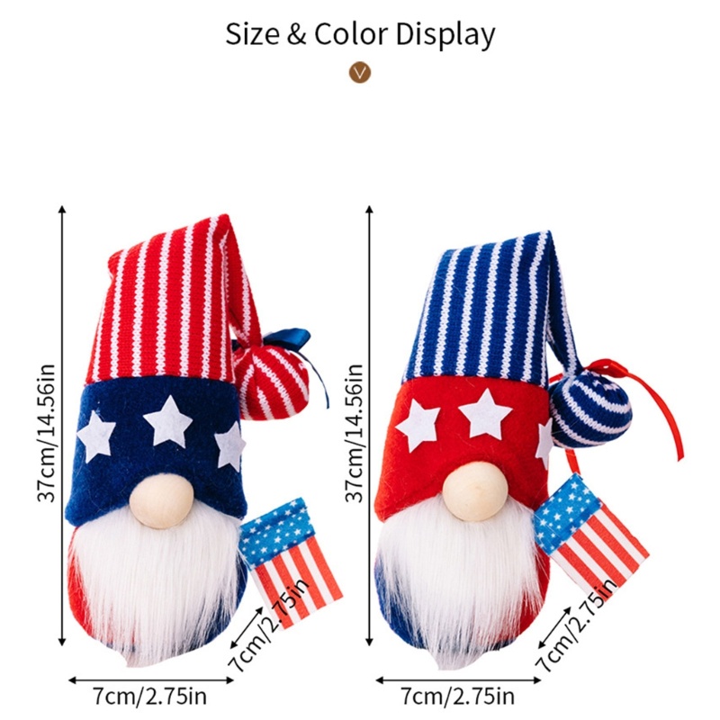 Cờ Gnome Để Bàn Độc Lập Trang Trí Tiệc Sinh Nhật / Lễ Hội