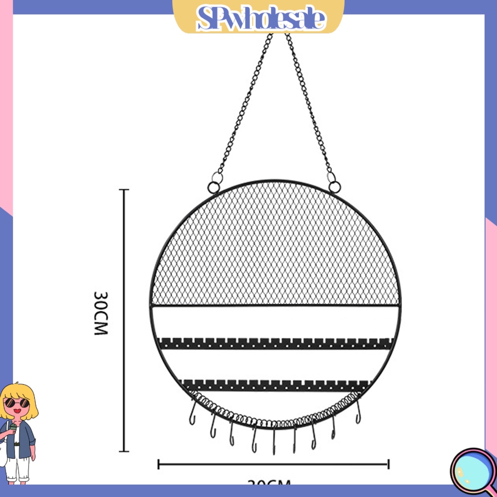 <SPwholesale> Giá Đỡ Trưng Bày Trang Sức Hình Tai Mèo Bằng Sắt Rèn Luyện Không Gian