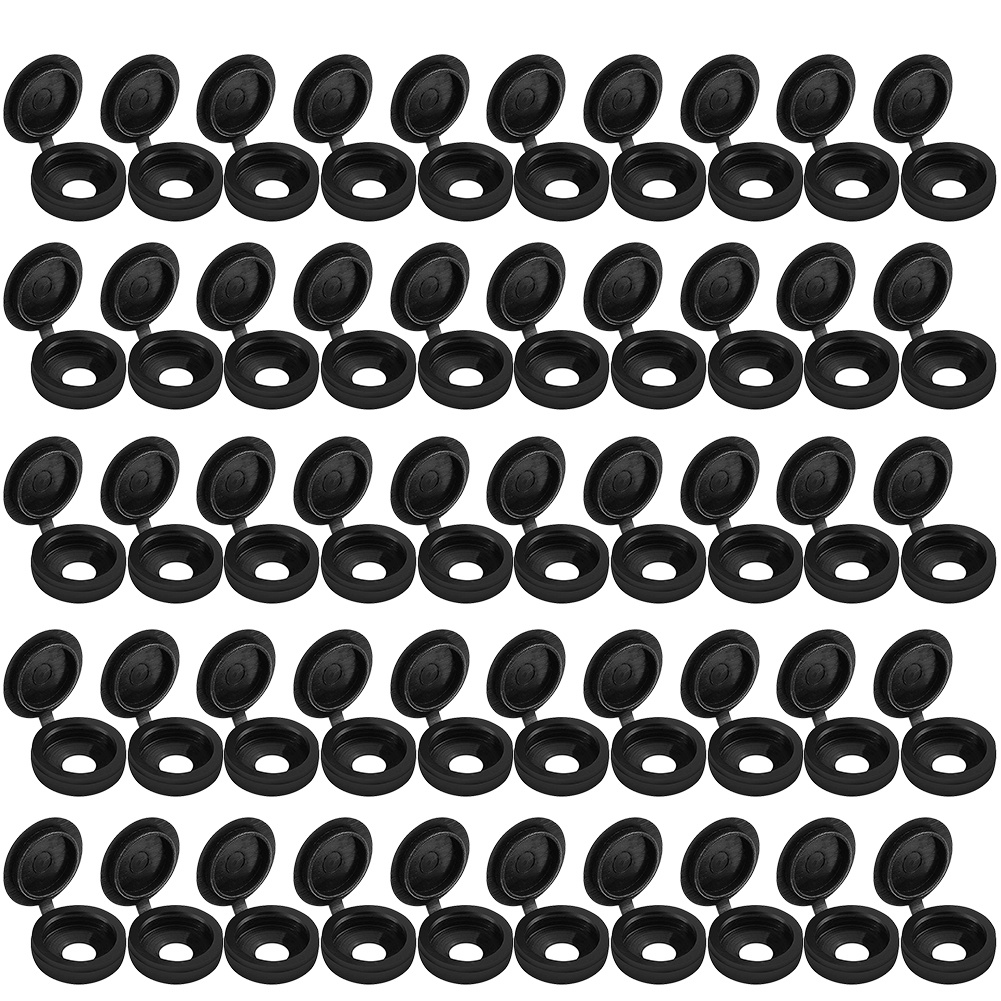 Set 50 Kẹp Nhựa Màu Đen 4mm Chuyên Dụng Cho Xe Hơi