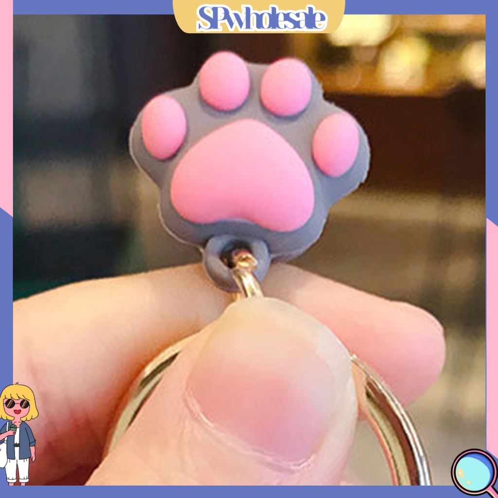 <SPwholesale> Móc Khóa Hình Chú Mèo Hoạt Hình Đáng Yêu