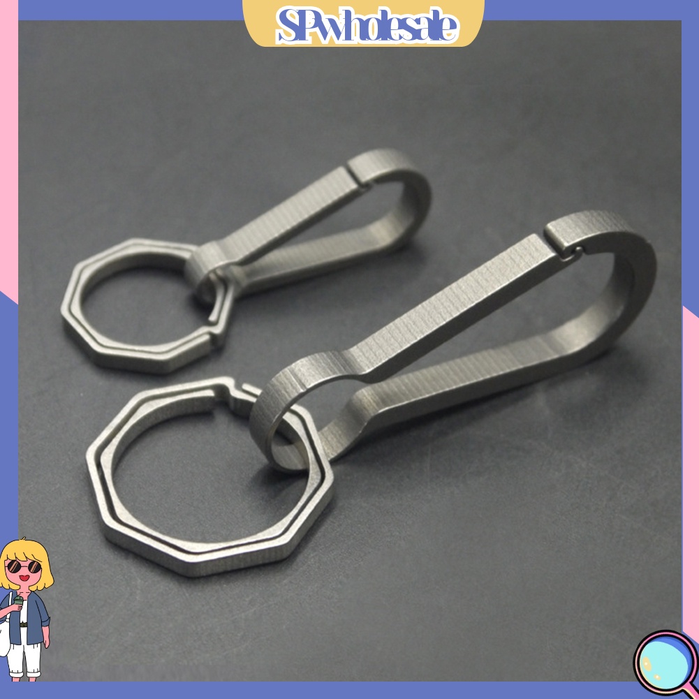 <SPwholesale> Móc Chìa Khóa Bằng Hợp Kim Titan Cho Xe Hơi