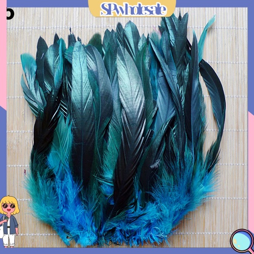 <SPwholesale> Set 50 Lông Vũ 13-20cm Tự Nhiên Trang Trí Quần Áo