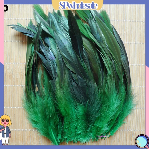 <SPwholesale> Set 50 Lông Vũ 13-20cm Tự Nhiên Trang Trí Quần Áo