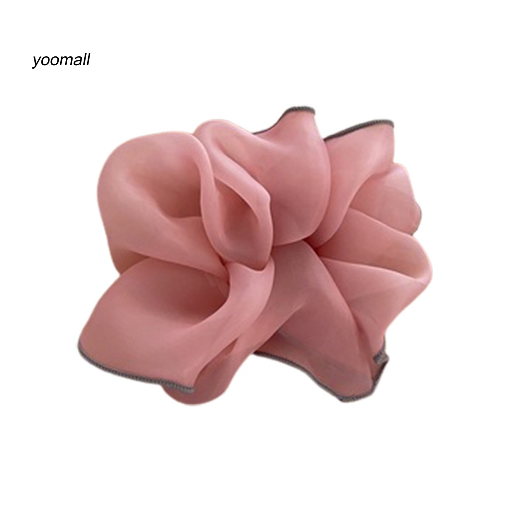 / Yo / Dây Buộc Tóc Đuôi Ngựa Bằng Lưới Ôm Sát Chống Rơi Cho Nữ