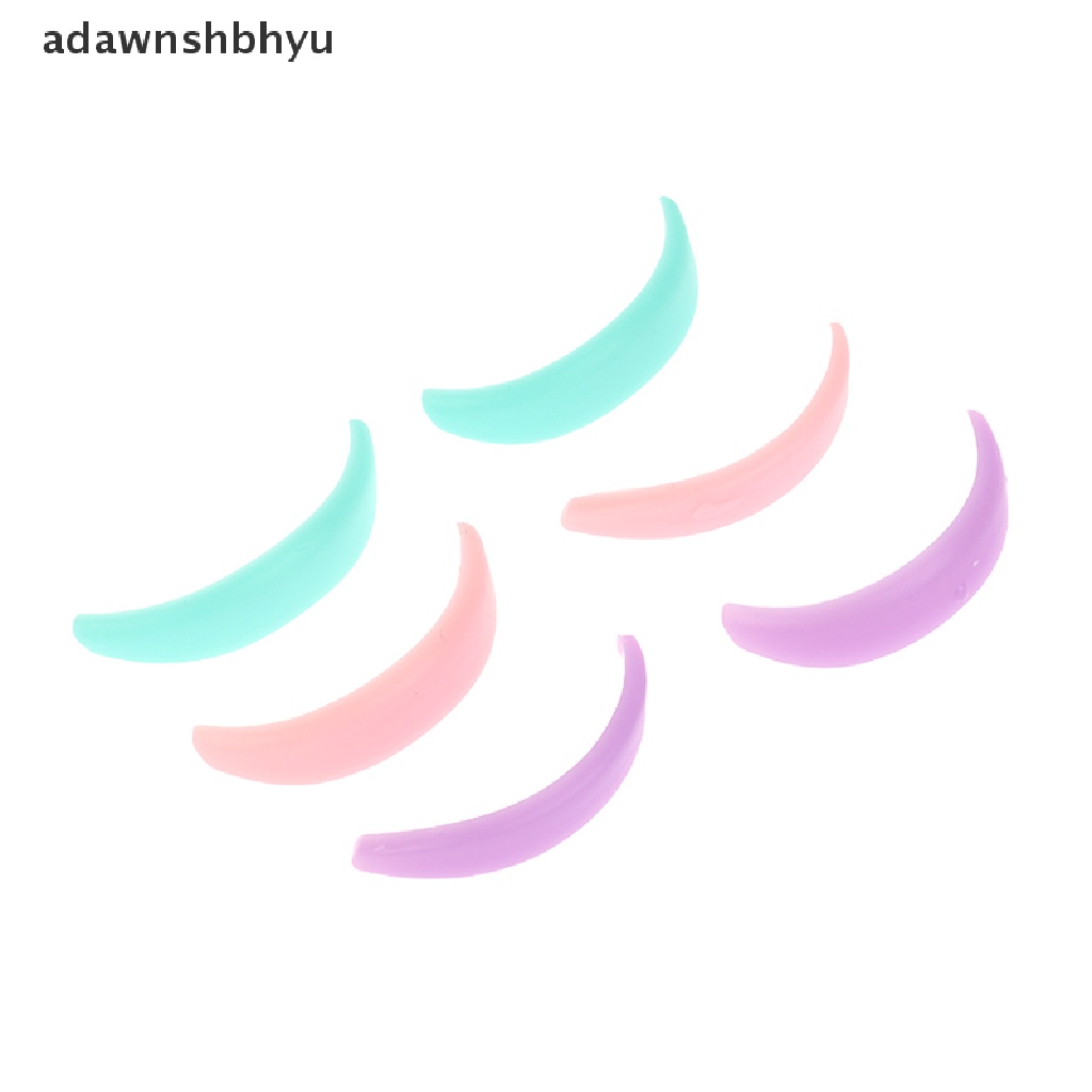 Set 7 Cặp Đệm Silicone Hỗ Trợ Uốn Cong Lông Mi Tiện Dụng