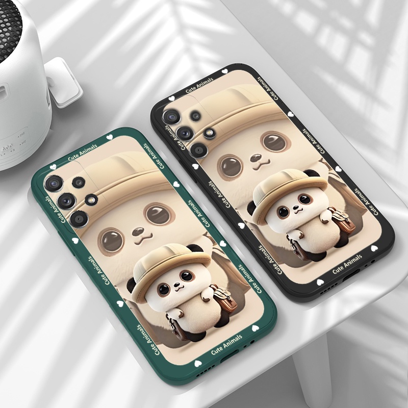 Ốp Điện Thoại Tpu Mềm Hình Gấu Trúc Cho Samsung Galaxy A53 A33 5G Note 10 Lite 10 Plus Note 20 20 Ultra M23 A23 A13 4G 5G
