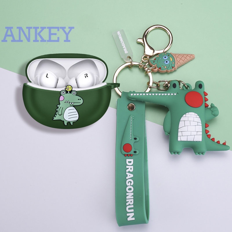 For OPPO Enco Air3 Pro Case Protective Air 3 Air3Pro Cute Cartoon Cover Bluetooth Earphone Shell Accessories TWS Headphone Portable