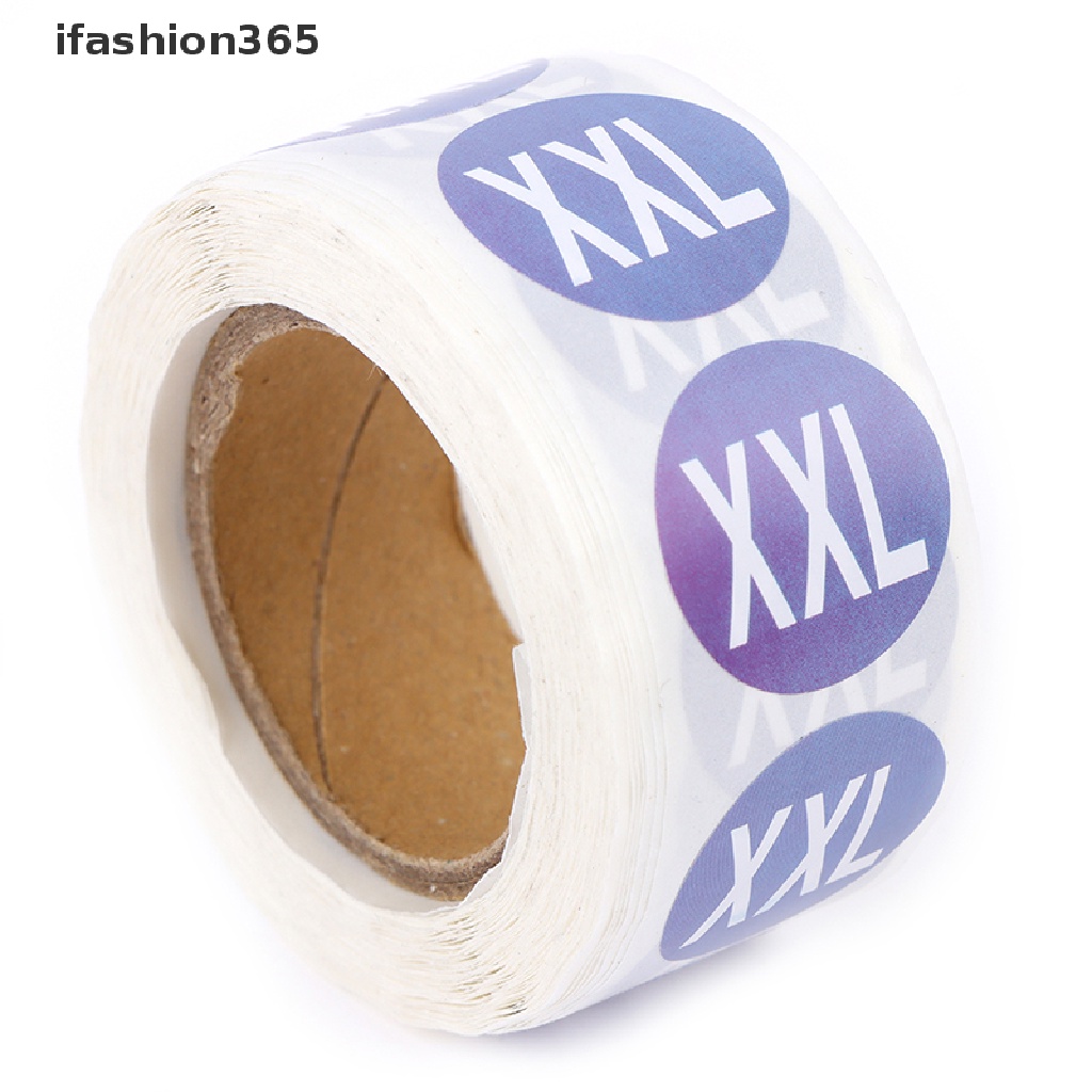 500 Nhãn Dán Kích Thước 2.5cm Dùng Trang Trí Quần Áo Tiện Dụng