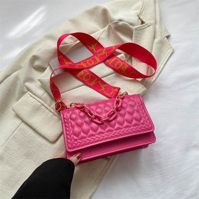 Ba Lô Đeo Vai Hình Vuông Nhỏ Thêu Nổi Họa Tiết Kim Cương Phong Cách Cổ Điển Thời Trang Cho Nữ 2023