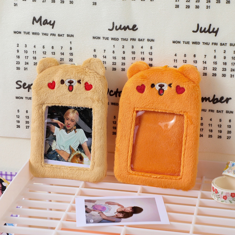 Túi Đựng Thẻ Xe Buýt Kiểu Hoạt Hình Nhồi Bông Dễ Thương