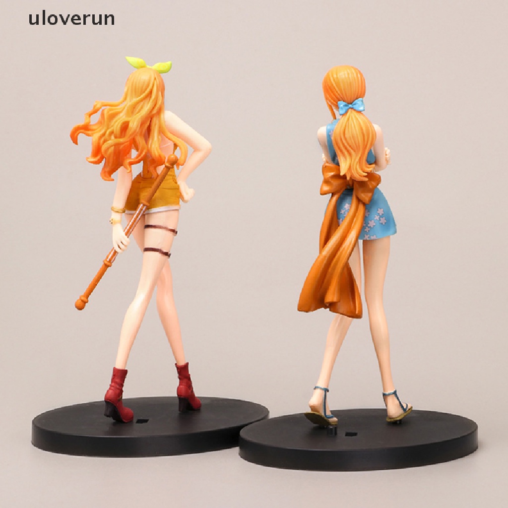 Uloverun Mô Hình Nami Mặc Kimono Bằng PVC Trang Trí Bảng Điều Khiển Xe Hơi vn