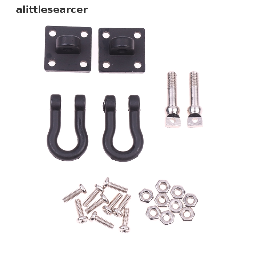 Set 2 Móc Kéo Xe Kéo Leo Núi Bằng Kim Loại Cho Xe Điều Khiển Từ Xa 1 / 10