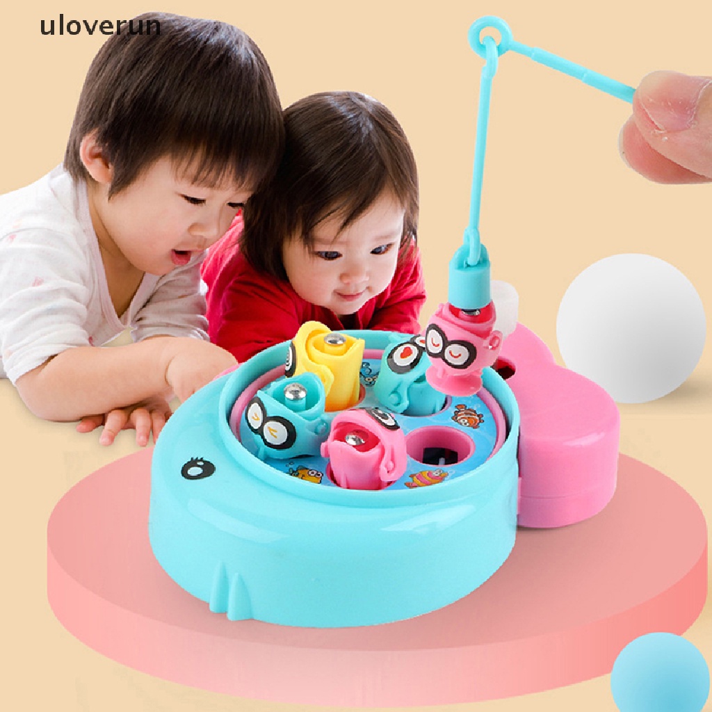 Uloverun Bộ Đồ Chơi Câu Cá Mini Vui Nhộn Cho Bé