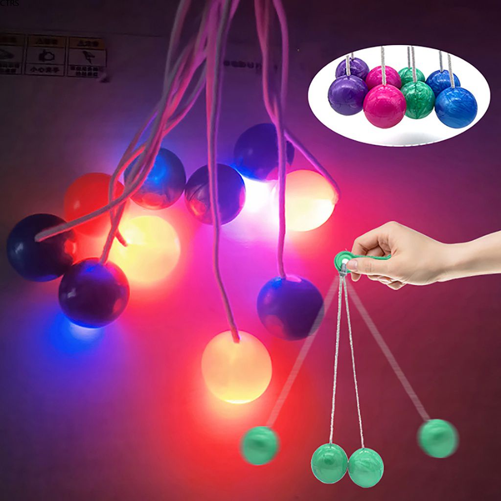 Bóng Lato Latto Mới Đèn Led Đồ Chơi Viral Đồ Chơi Trường Học Cũ Trò Chơi Bola Tek Etek Bóng Nảy Bóng Nhấp Chuột Bóng Đập Bóng Giải Tỏa Căng Thẳng