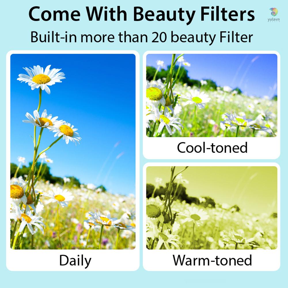 Máy Quay Kỹ Thuật Số Andoer 1080P 44MP Auto Focus 2.5 IPS Màn Hình 16X Kèm Thẻ Nhớ 32GB