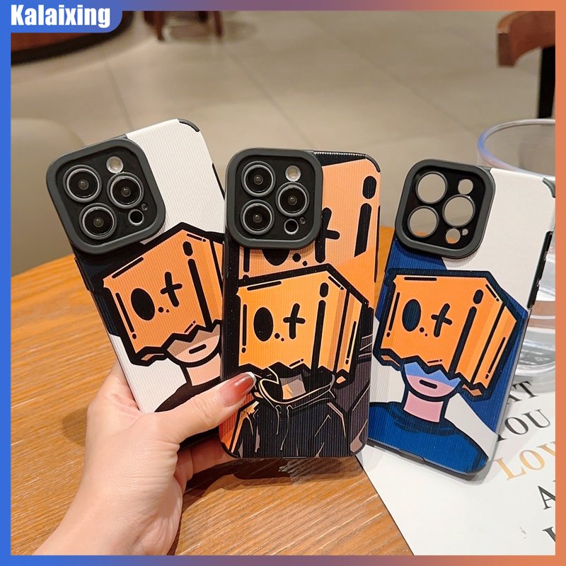 Ốp Điện Thoại Da Mềm Họa Tiết Cậu Bé Hoạt Hình Cho IPhone 14 13 12 11 Pro Max Xs Max Xr X Xs 7 8 Plus 14 Plus