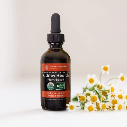 Thải độc thận, giảm sỏi thận/ gout Liver Health Global Healing 60ml