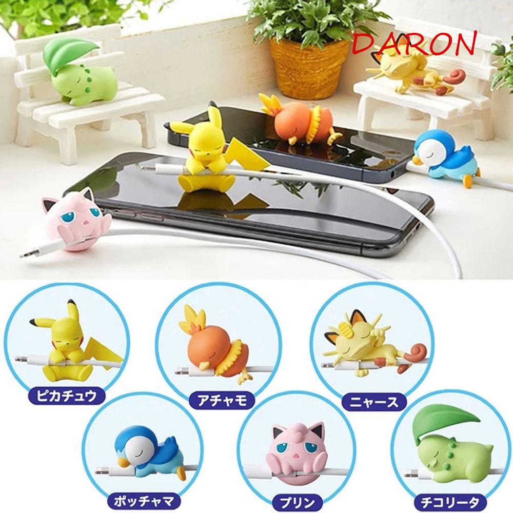 Phụ Kiện Bảo Vệ Dây Cáp USB Hình Pokemon Dễ Thương