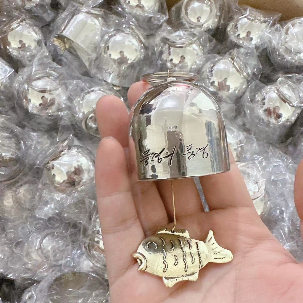 Chuông Gió Nhóm Nhạc Kpop Idol Rap Monster Art Made By RM Với Bungeo-ppang Làm Quà Tặng Mới Nhất Cho Người Hâm Mộ