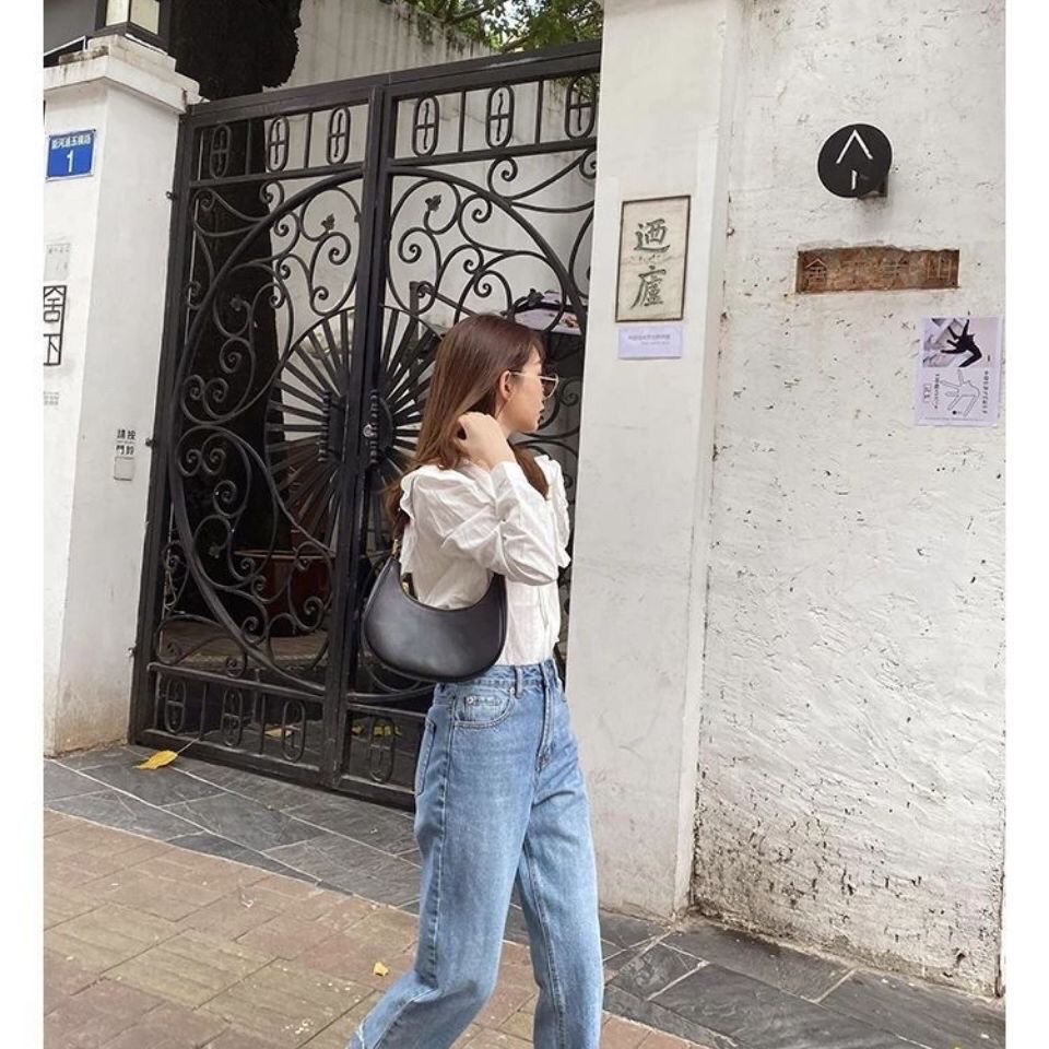 Túi Xách Đeo Vai Thời Trang Pháp Sang Trọng Dành Cho Nữ