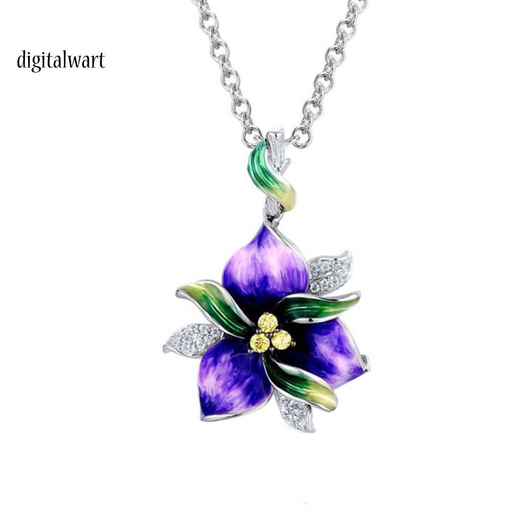 Kỹ Thuật Số| Set Vòng cổ Nhẫn Và Bông Tai Đính Đá Thời Trang