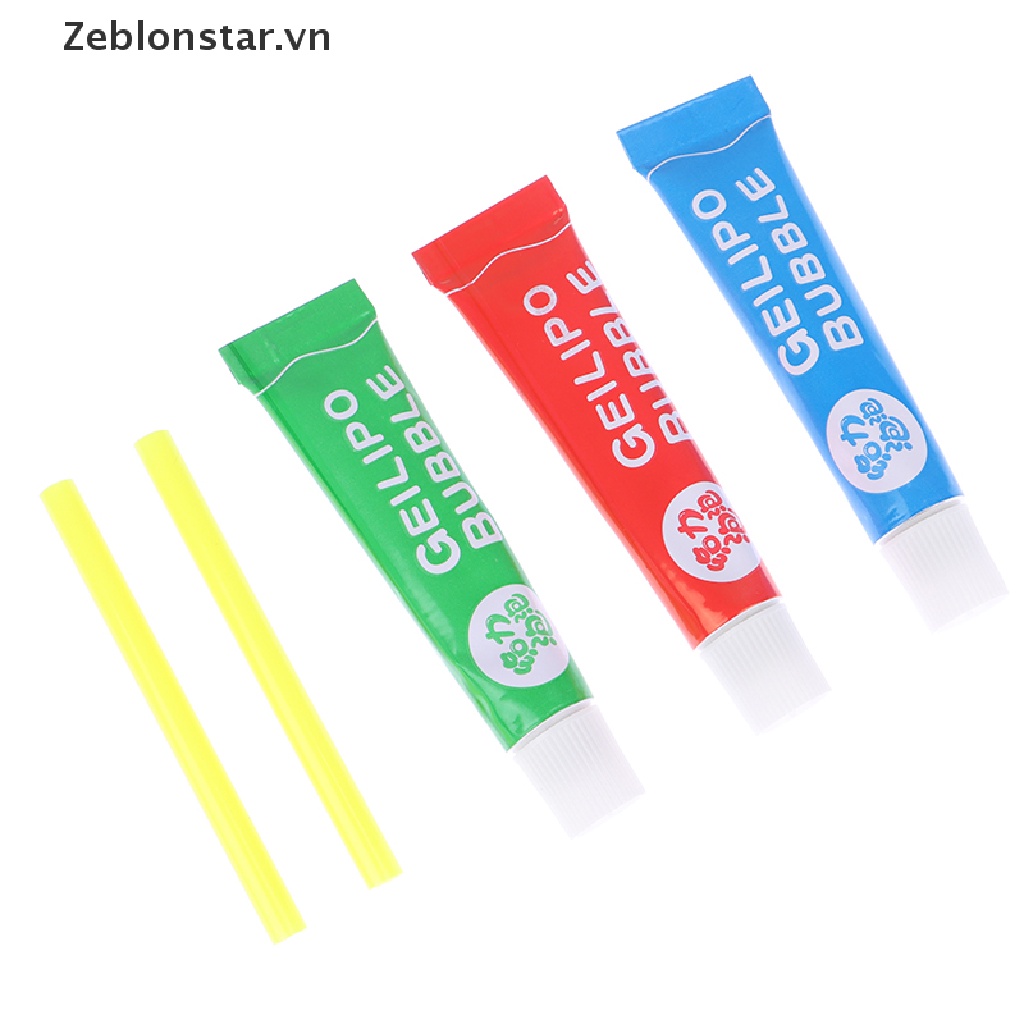 1 Bộ Bóng Thổi Bong Bóng Nhiều Màu Sắc Dùng Ngoài Trời