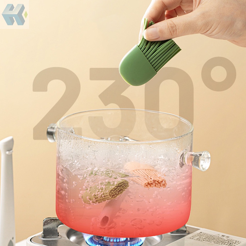 Things Cọ Quét Dầu Bằng Silicon Màu Sắc Tươi Sáng Tiện Dụng Cho Nhà Bếp