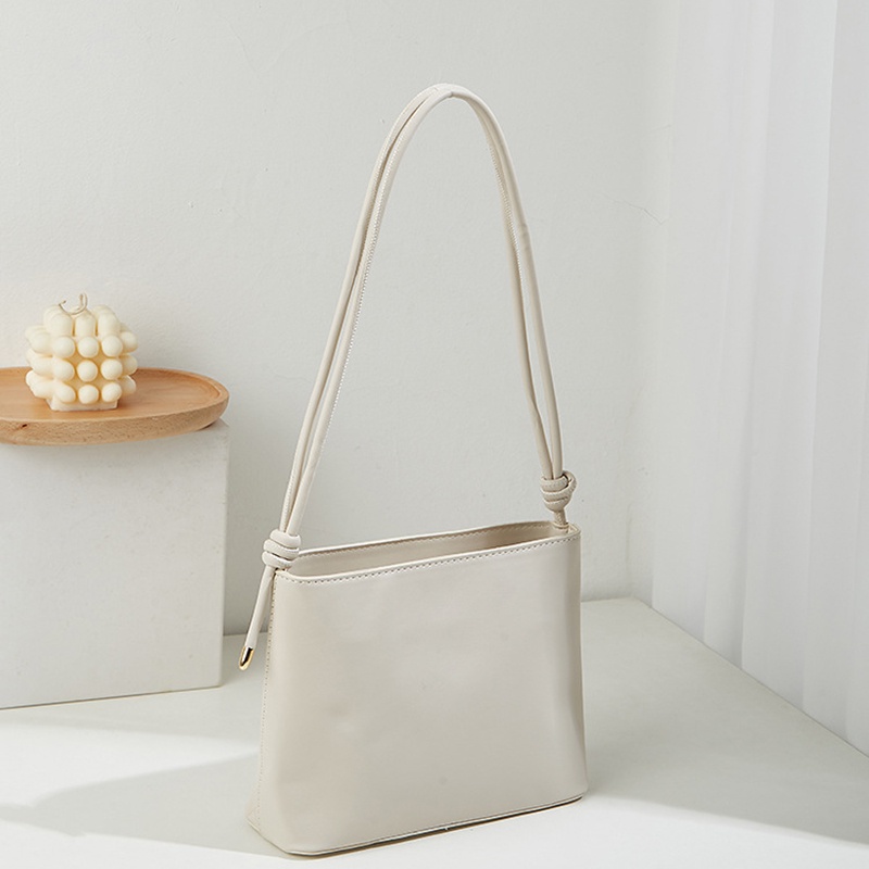 Ielgy Túi Xách Đeo Vai Màu Trơn Kiểu Xô Hình Thoi Thời Trang Hàn Quốc Dễ Phối Đồ Cho Nữ