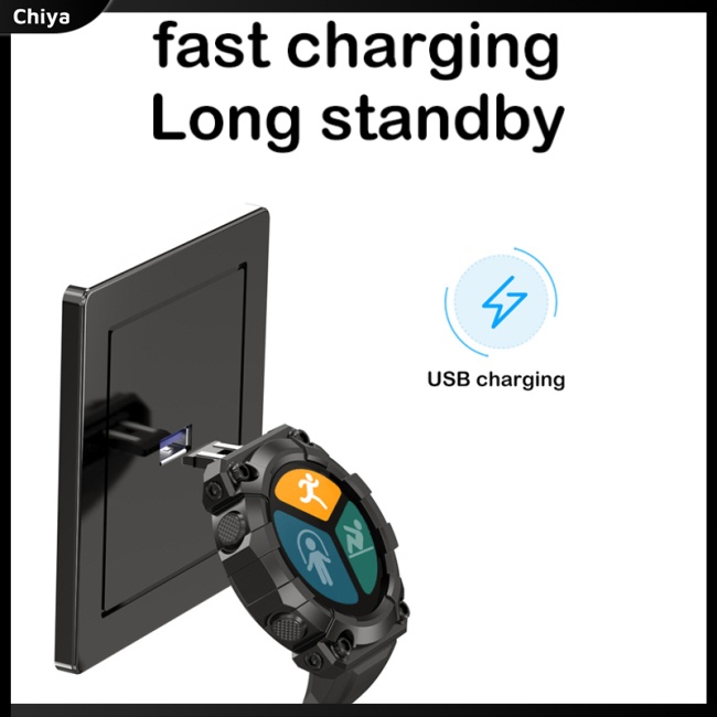 Bộ Vòng Tay Thể Thao Thông Minh Màn Hình Màu HD 1.44 Inch Giám Sát Huyết Áp Cho Nam &amp; Nữ