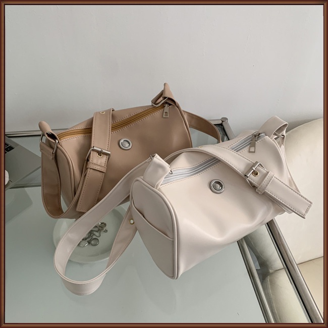 Túi Đeo Chéo Da Pu Khóa Kéo Thời Trang Cho Nữ