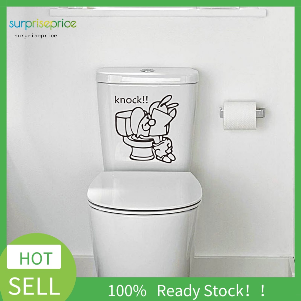 Sticker Dán Tường Tự Dính Không Phai Chống Nước Chống Dầu In Hình Thỏ Hoạt Hình Trang Trí Nhà Cửa